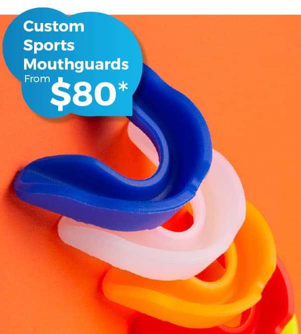 Custom Sports Mouthguards from $80*